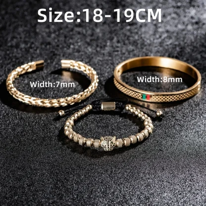 Luxury Leopard Head Bracelet - Image 7