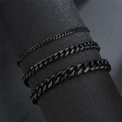 Simple Sleek Chain Bracelet - Image 2