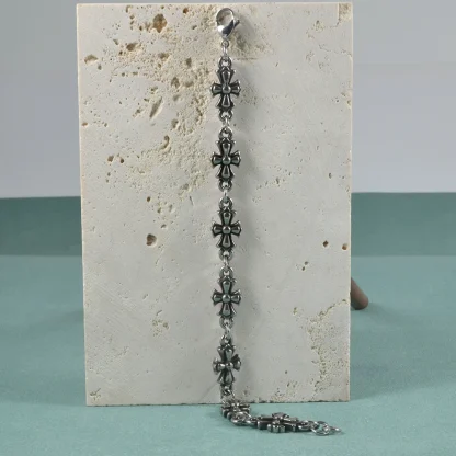 Retro Crosses Bracelet - Image 5