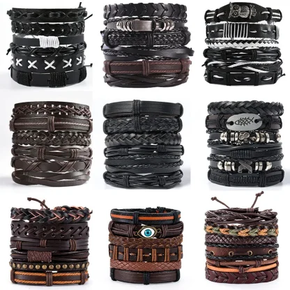 Retro Men's Multi Bracelets - Image 7