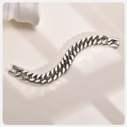 Thick Chain Casual Bracelet - Image 4