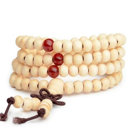 Wood-like Beads Multi-layer Bracelet - Image 2