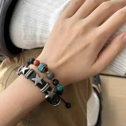 Adjustable Belted Star Bracelet - Image 3