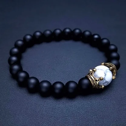 Antique-like Beaded Bracelet - Image 7
