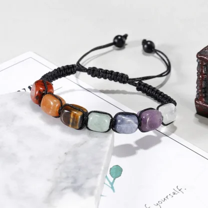Braided Stone Beads Bracelets - Image 4