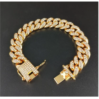 Shiny Chain Men's Bracelet - Image 3