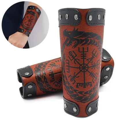 Wide Bracer Lace-up Bracelet - Image 5
