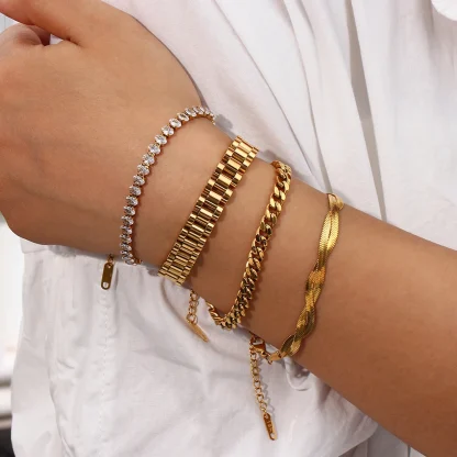 Minimalist Chic Chain Bracelets - Image 5