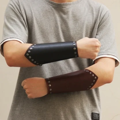 Wide Bracer Lace-up Bracelet - Image 7